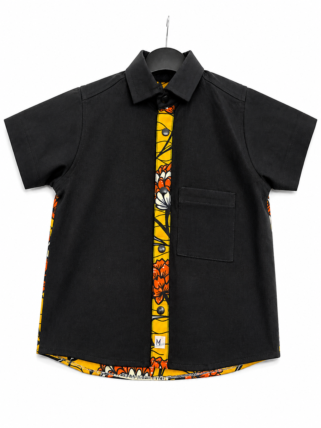 Chemise Wax Africain de Motif Fleur – Shadow Garden